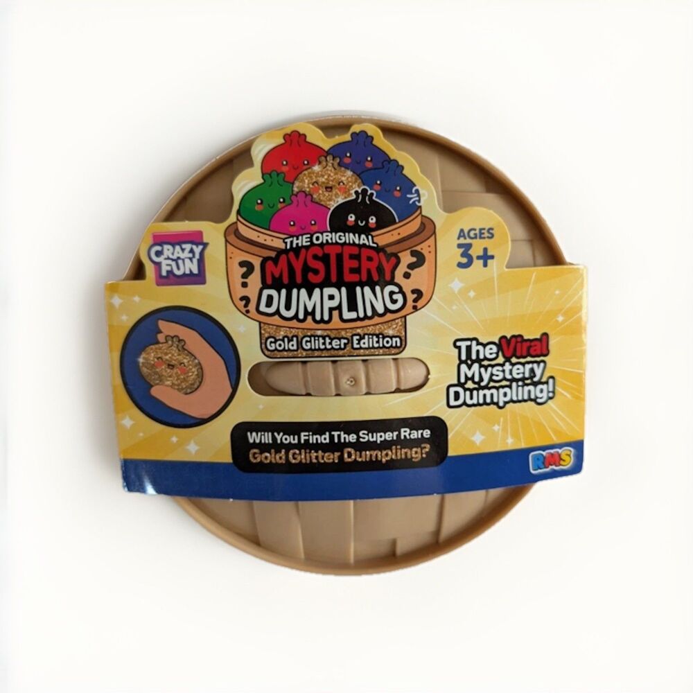 New Crazy Fun Mystery Dumpling Gold Glitter Edition Brand New